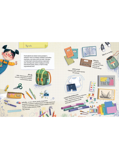 Idziemy do pierwszej klasy Wydawnictwo Nasza Ksiegarnia BÉBÉ Concept