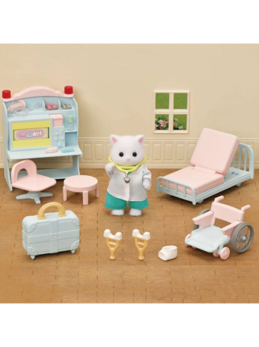 Zestaw u lekarza z figurką Sylvanian Families BÉBÉ Concept 