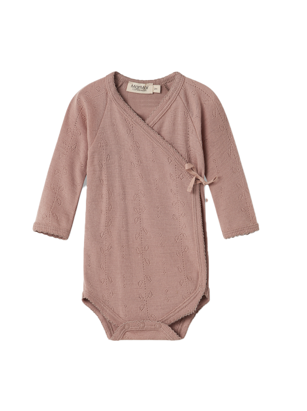 Body kopertowe z wełny merino Belita Pointelle MarMar Copenhagen BÉBÉ Concept 