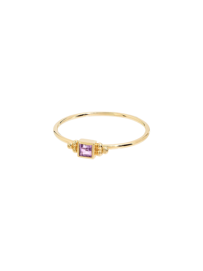 Pierścionek Purple Honeysuckle Ring 14k Gold
