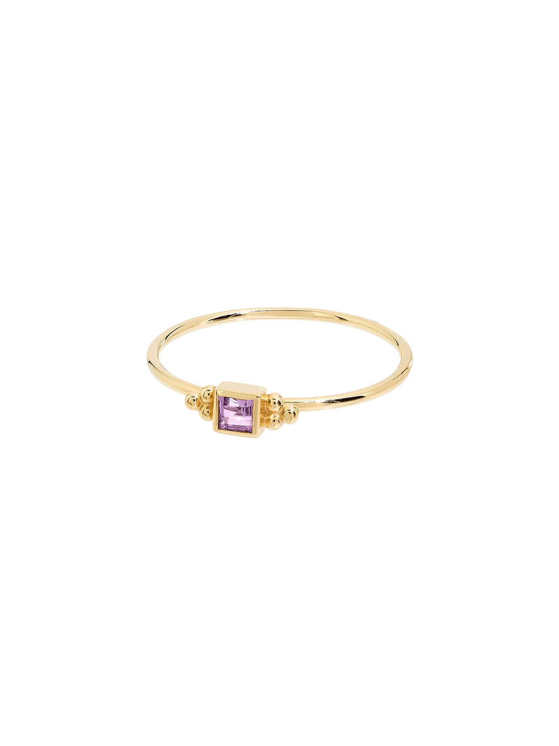 Pierścionek Purple Honeysuckle Ring 14k Gold