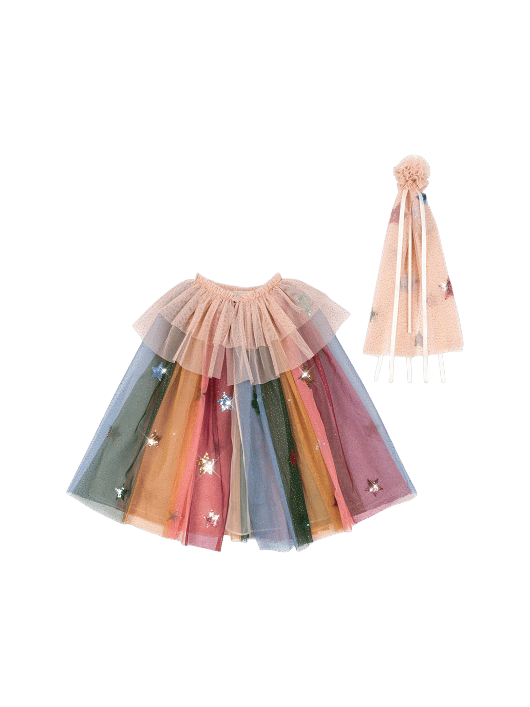 Glitter rainbow costume Konges Slojd BÉBÉ Concept 