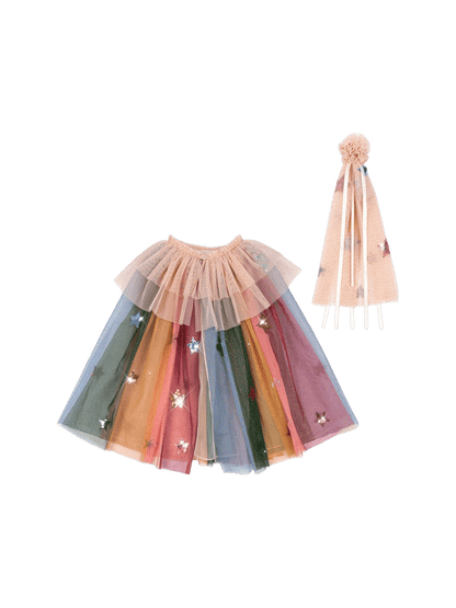 Glitter rainbow costume Konges Slojd BÉBÉ Concept 