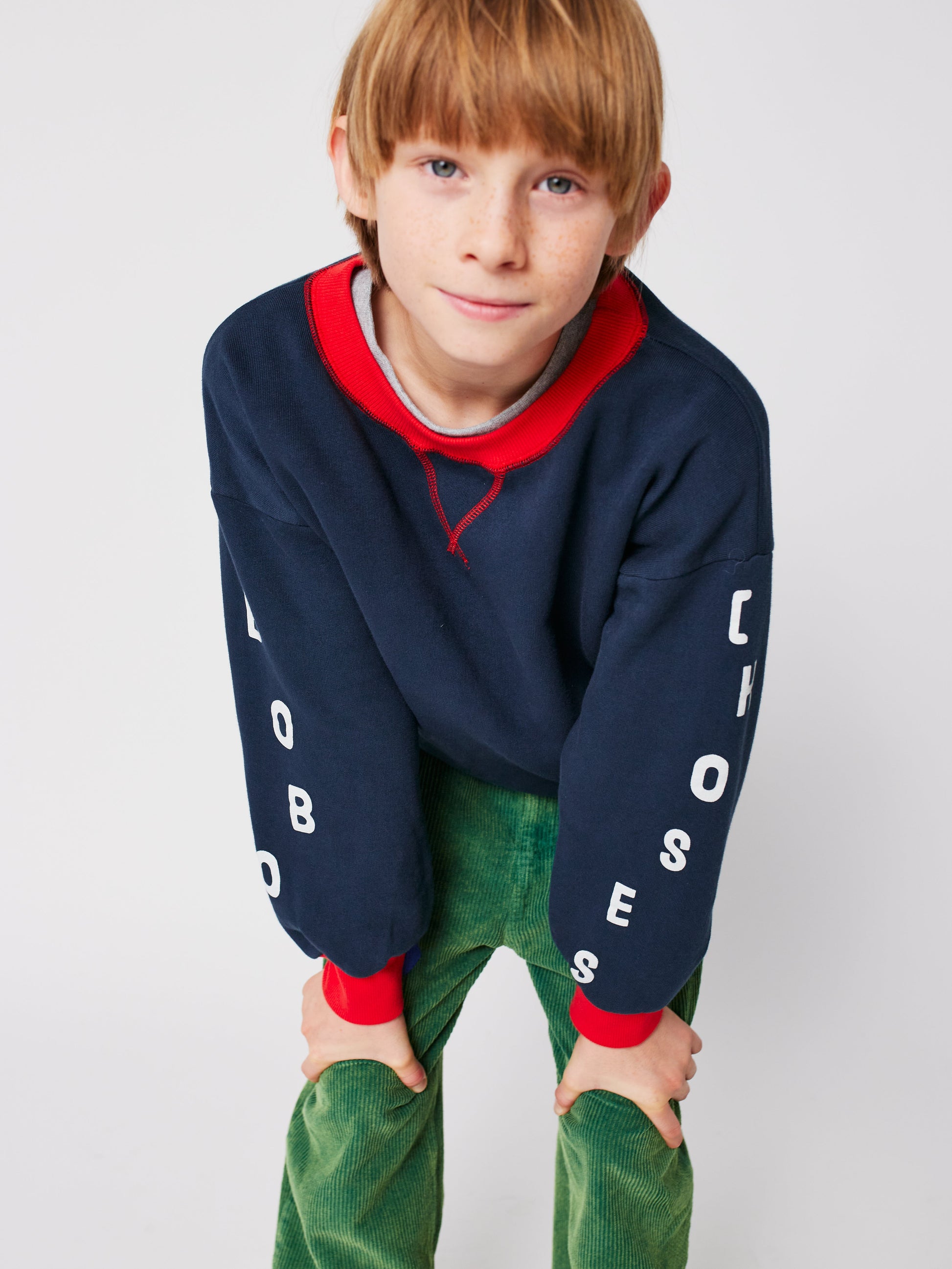 Bobo Choses color block sweatshirt Kids Bobo Choses BÉBÉ Concept 