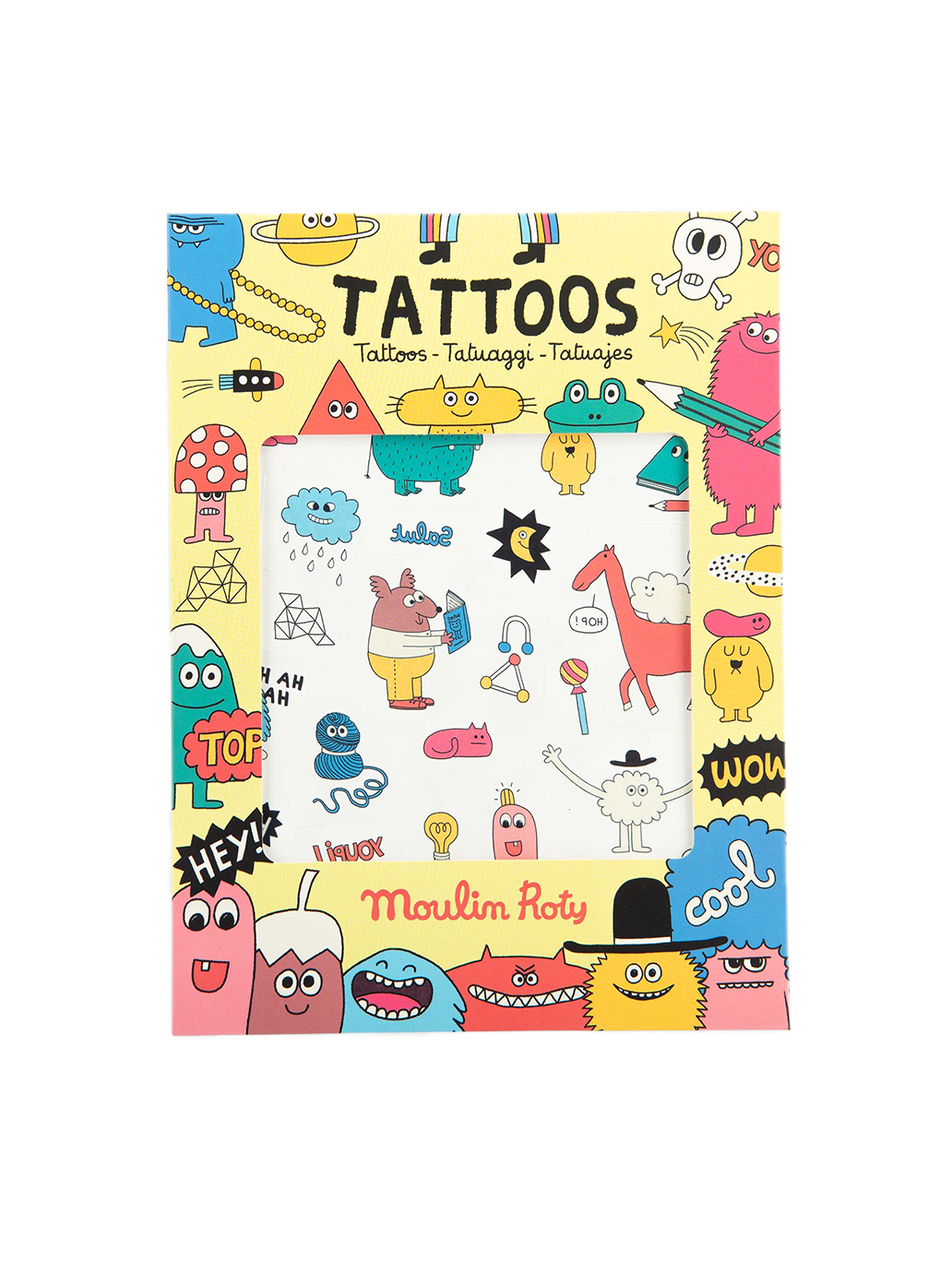 Zmywalne tatuaże Moulin Roty BÉBÉ Concept 