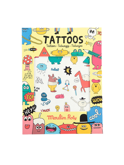 Zmywalne tatuaże Moulin Roty BÉBÉ Concept 