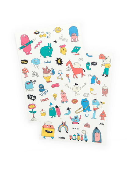 Zmywalne tatuaże Moulin Roty BÉBÉ Concept 