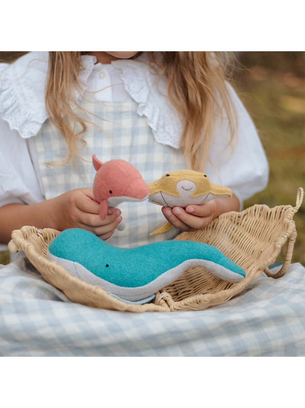 zestaw maskotek Holdie animals Olli Ella BÉBÉ Concept