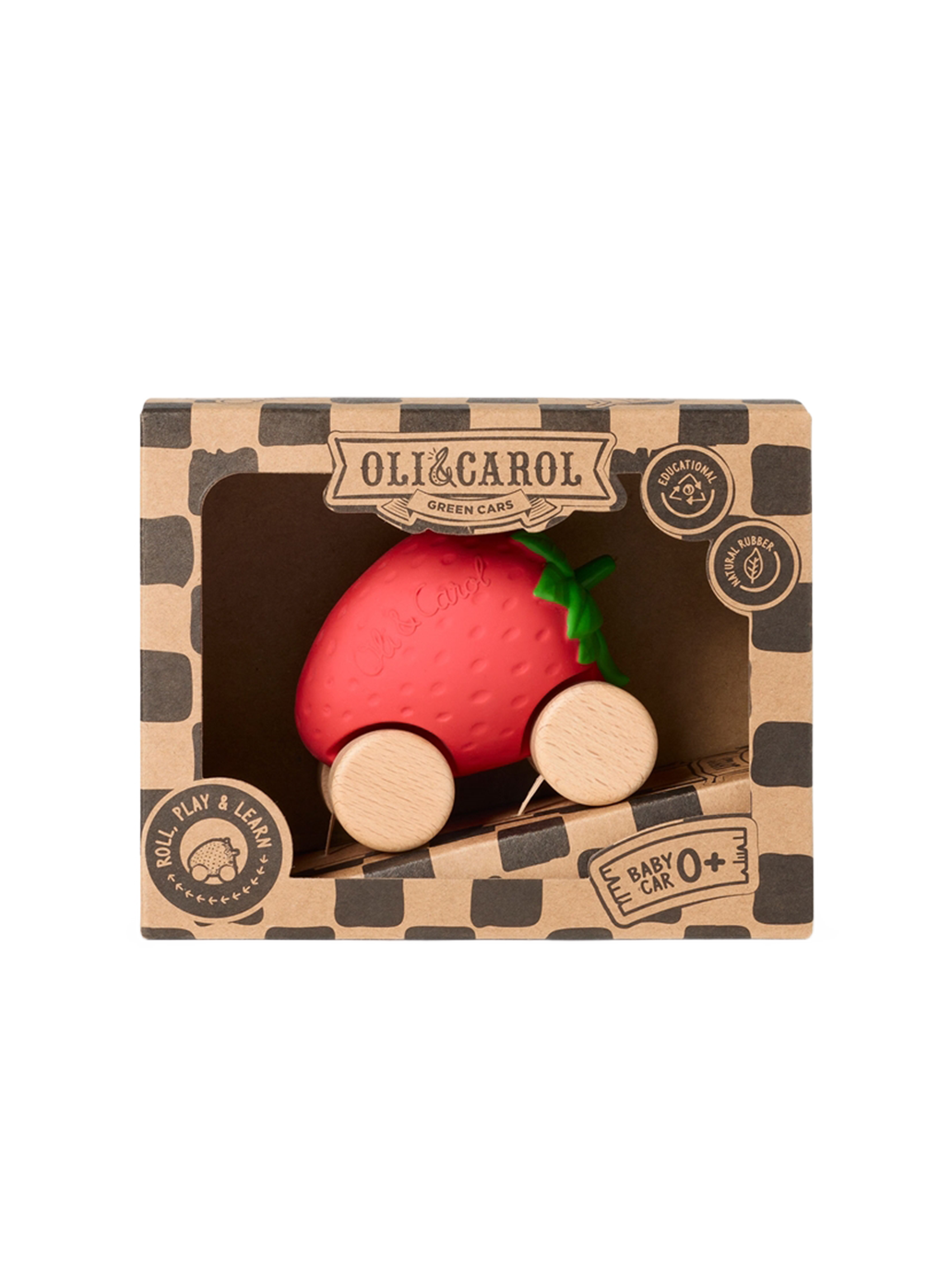 Pierwszy samochodzik z kauczuku Oli & Carol BÉBÉ Concept 