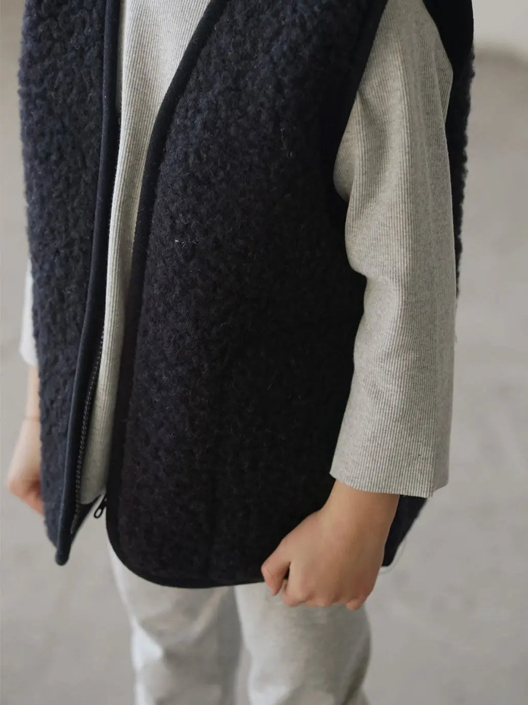 Wełniana kamizelka z podszewką A Basic Brand BÉBÉ Concept 