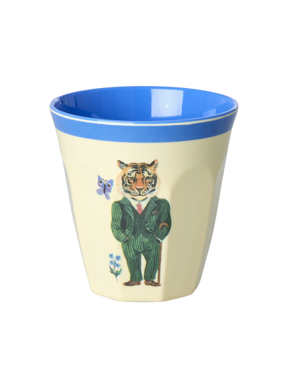 Zestaw kolorowych kubków z melaminy RICE BÉBÉ Concept 