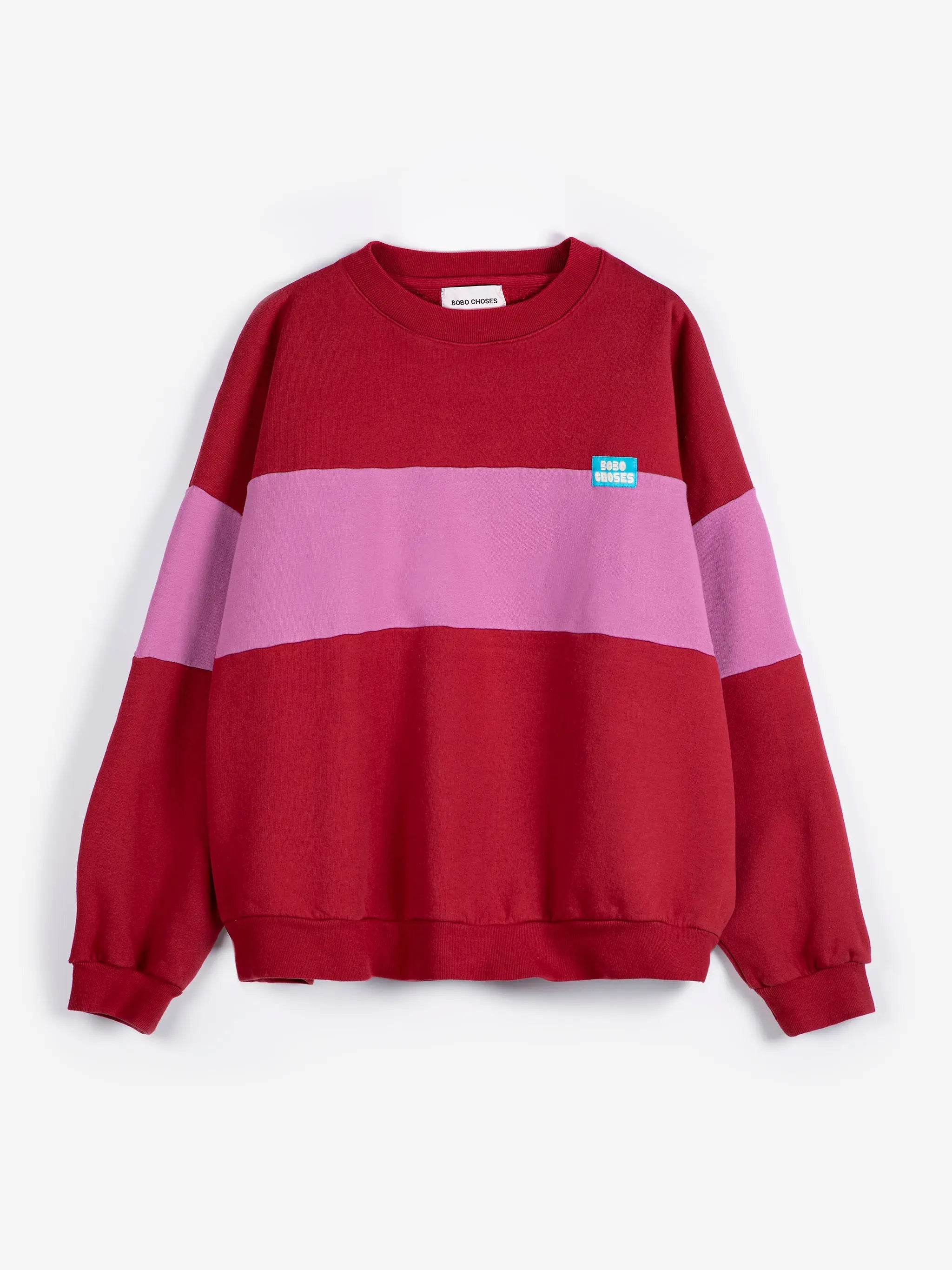 Color block relaxed sweatshirt Bobo Choses BEBE Concept 