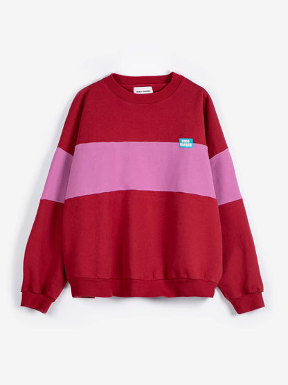 Color block relaxed sweatshirt Bobo Choses BEBE Concept 