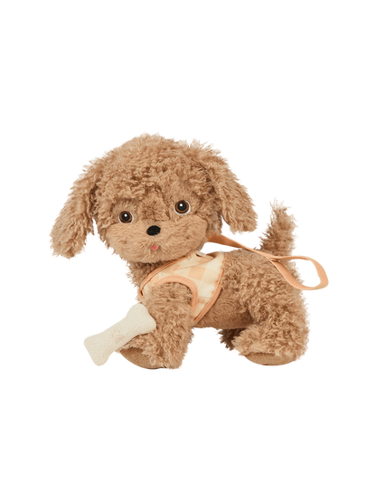 Piesek z magnetyczną kością Dinkum Dog Olli Ella BÉBÉ Concept 