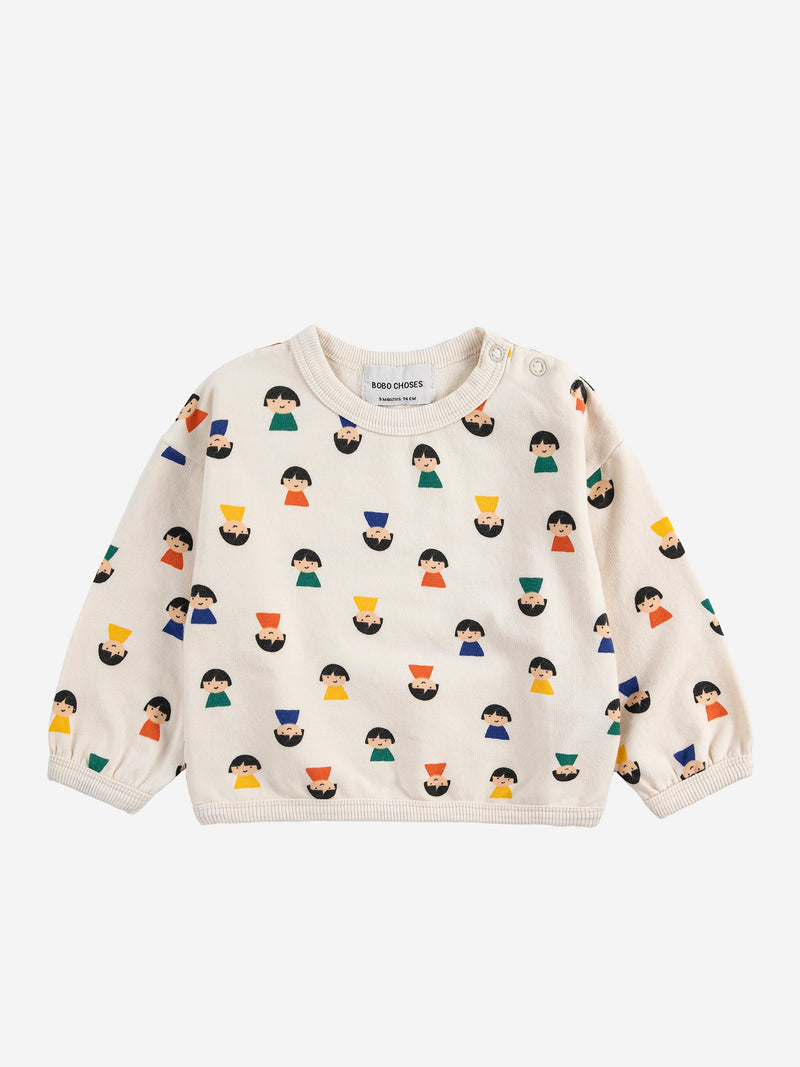 Game Pawns all over sweatshirt Baby Bobo Choses BÉBÉ Concept 