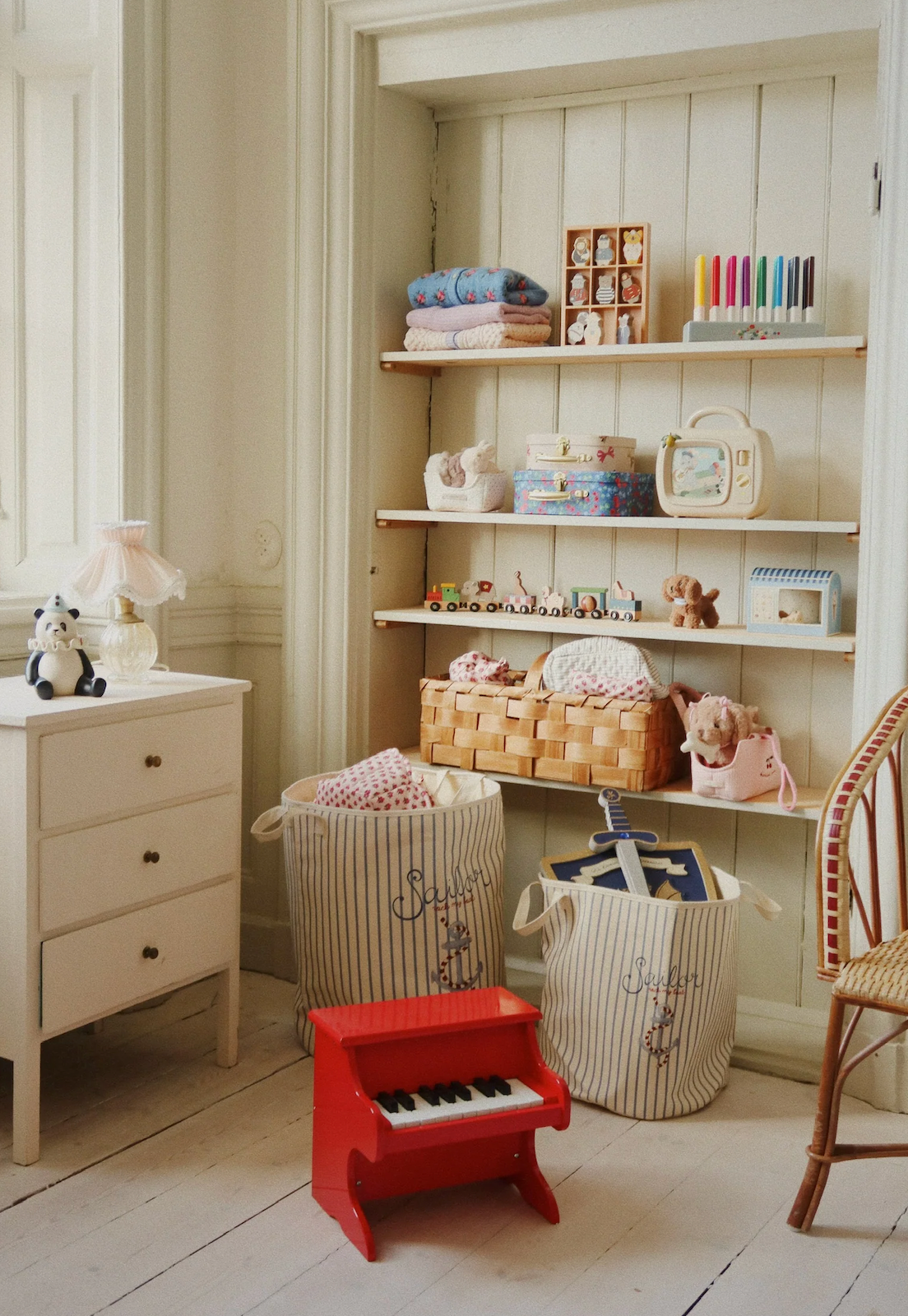 OUTLET Drewniane pianino dla dzieci