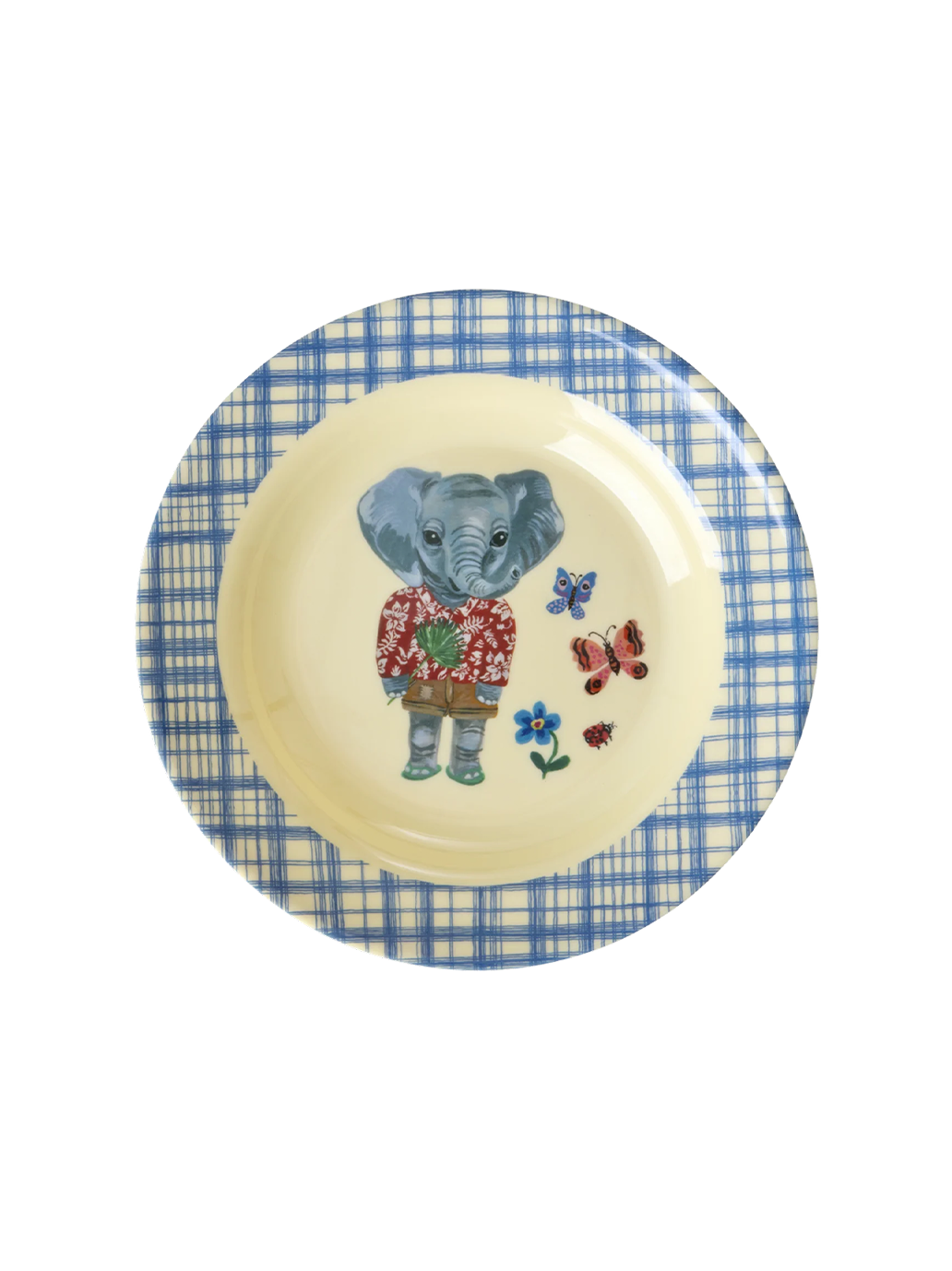 Głęboki talerz z melaminy Rice x Nathalie Lete RICE BÉBÉ Concept 