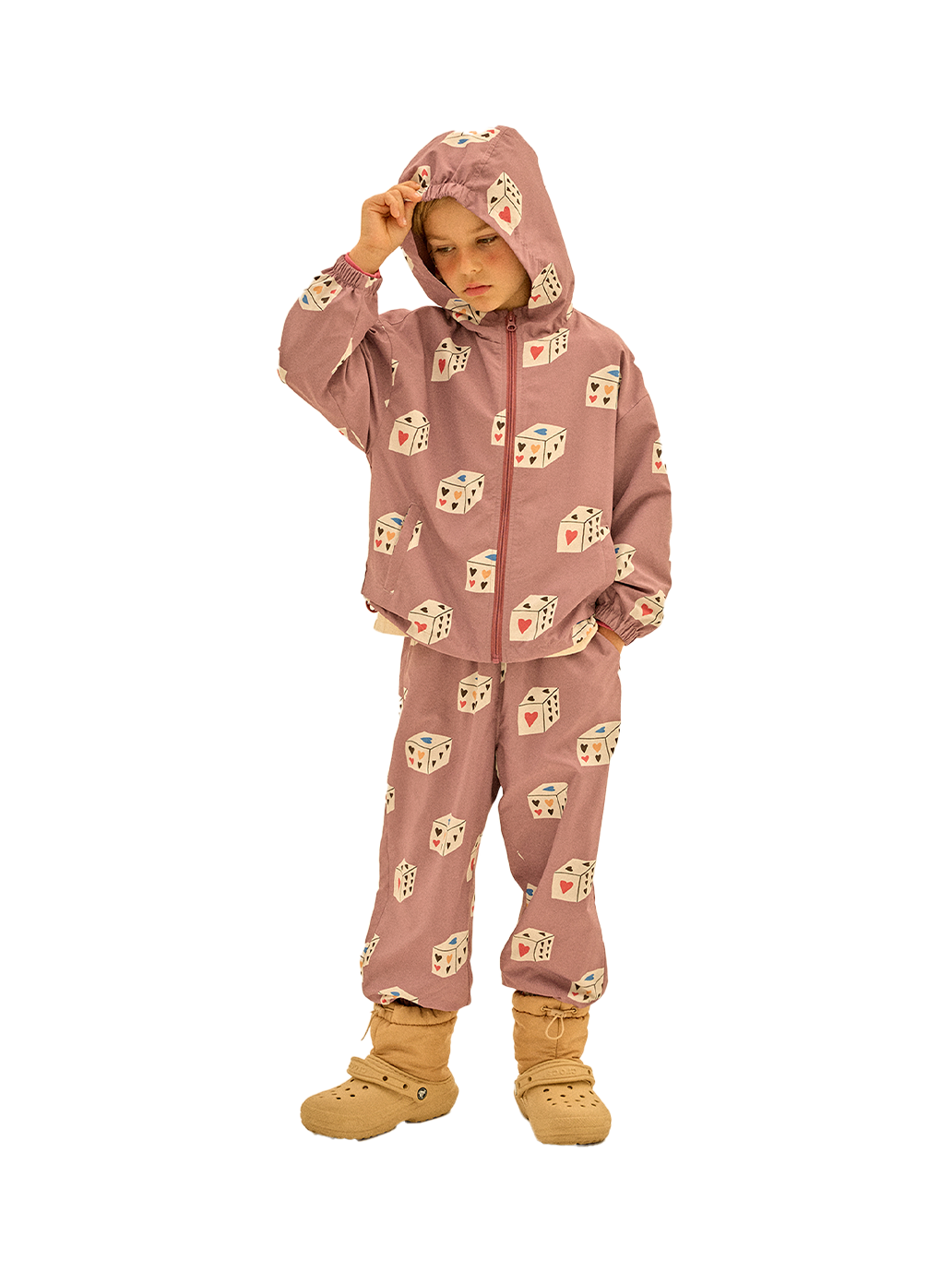 Kurtka Love Dice WindBreaker Jelly Mallow BÉBÉ Concept 