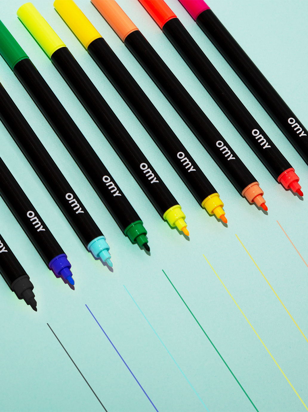 Zestaw flamastrów Box 100 sztuk OMY BÉBÉ Concept 
