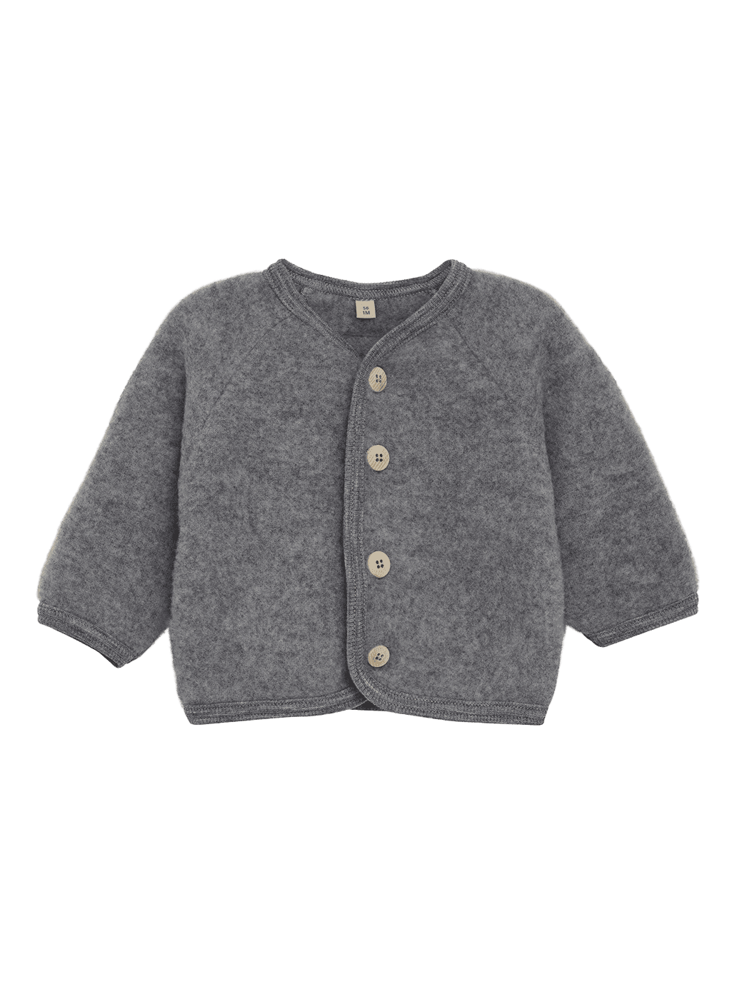 Kurtka Jacket Wool Fleece w. Buttons Huttelihut BÉBÉ Concept 