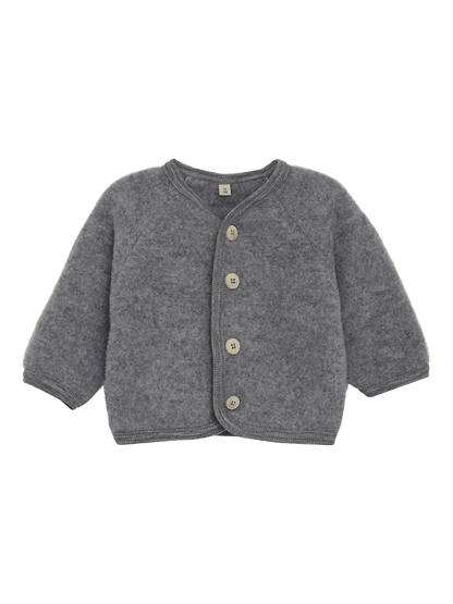 Kurtka Jacket Wool Fleece w. Buttons Huttelihut BÉBÉ Concept 