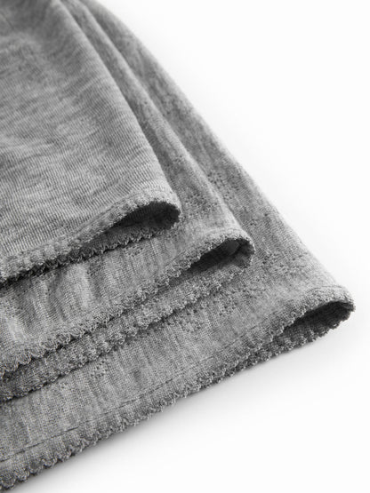 Kocyk niemowlęcy z wełny merino Alida Pointelle MarMar Copenhagen BÉBÉ Concept 