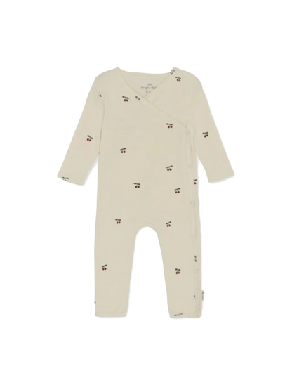 kopertowa piżamka z organicznej bawełny Newborn Onesie Konges Slojd BÉBÉ Concept
