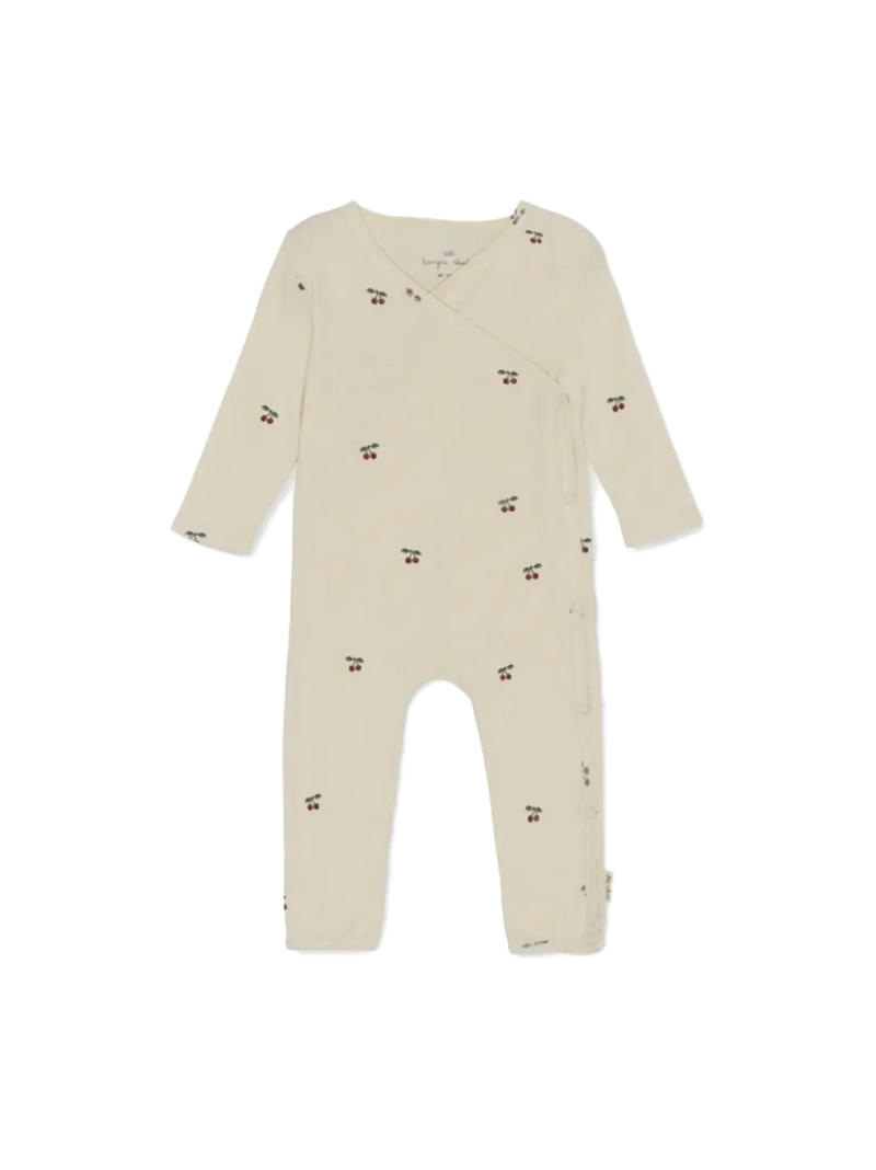 kopertowa piżamka z organicznej bawełny Newborn Onesie Konges Slojd BÉBÉ Concept