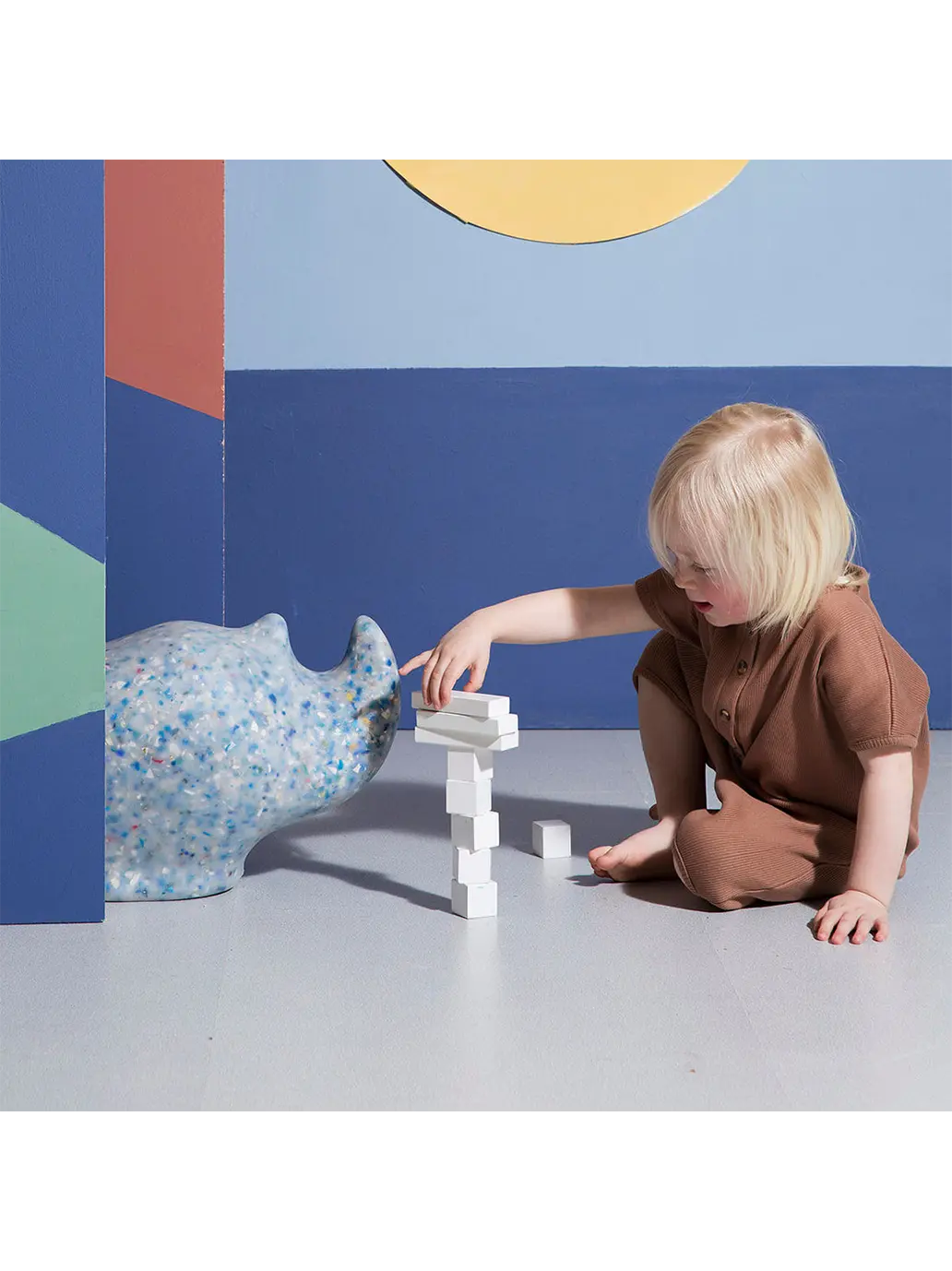 Lampa z eko tworzywa Rhino Lamp EcoBirdy BÉBÉ Concept 