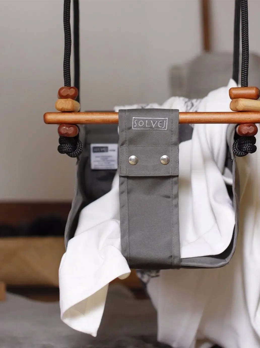 uniwersalna huśtawka dla dziecka Baby Toddler Swing Solvej BÉBÉ Concept