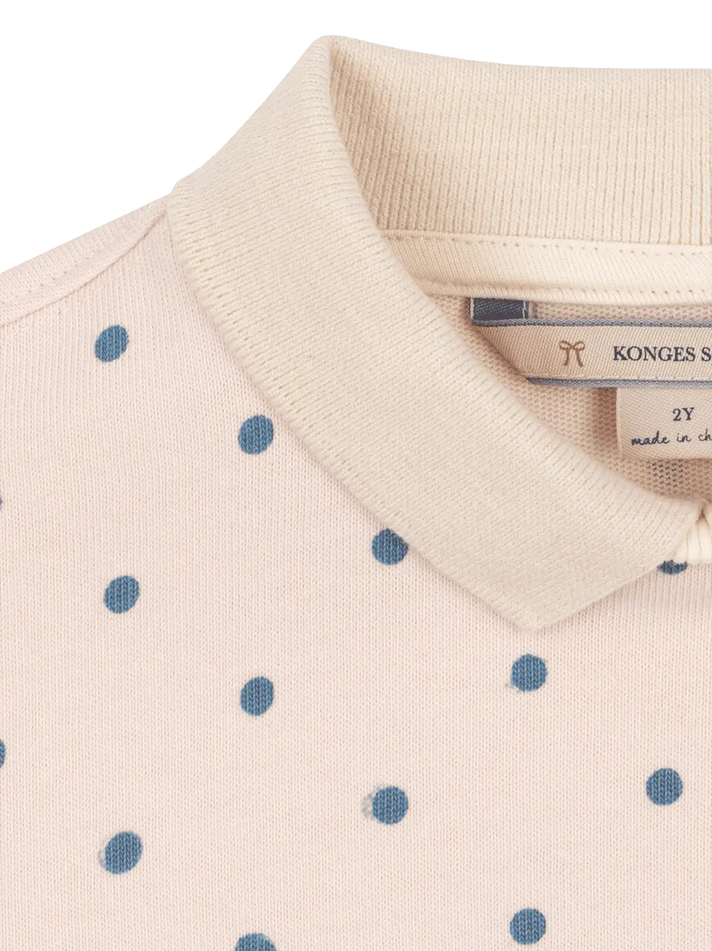 Koszulka polo z długim rękawem Spotty GOTS Konges Slojd BEBE Concept 