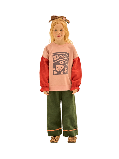 Bluza Flower Garden Puff Sweatshirt Jelly Mallow BÉBÉ Concept 