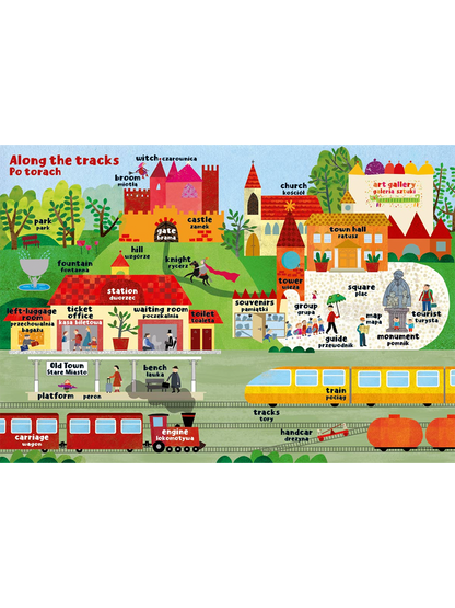 Moja pierwsza encyklopedia polsko-angielska z okienkami Wydawnictwo Nasza Ksiegarnia BÉBÉ Concept