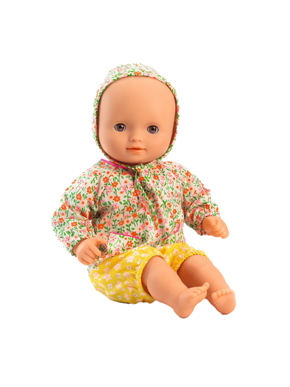 Lalka z ruchomymi powiekami Baby Pomea Djeco BÉBÉ Concept 