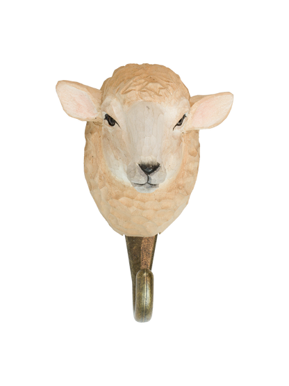 Drewniany haczyk Owca Wildlife Garden BÉBÉ Concept 