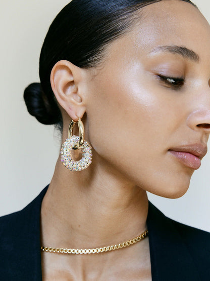 Creoles Grandes PEARL OCTOPUSS.Y BÉBÉ Concept 