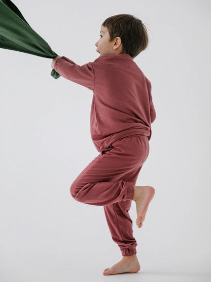 Spodnie z wełny merino Fun seeker Gang Tales BÉBÉ Concept 