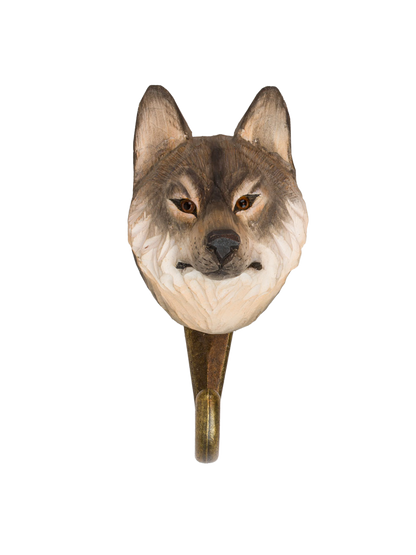 Drewniany haczyk Wilk Wildlife Garden BÉBÉ Concept 