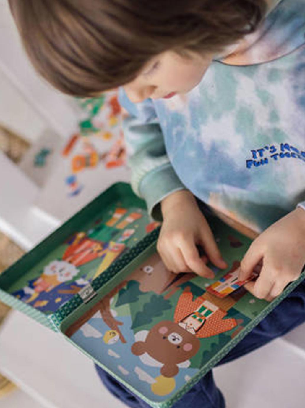 Układanka magnetyczna Mudpuppy BÉBÉ Concept