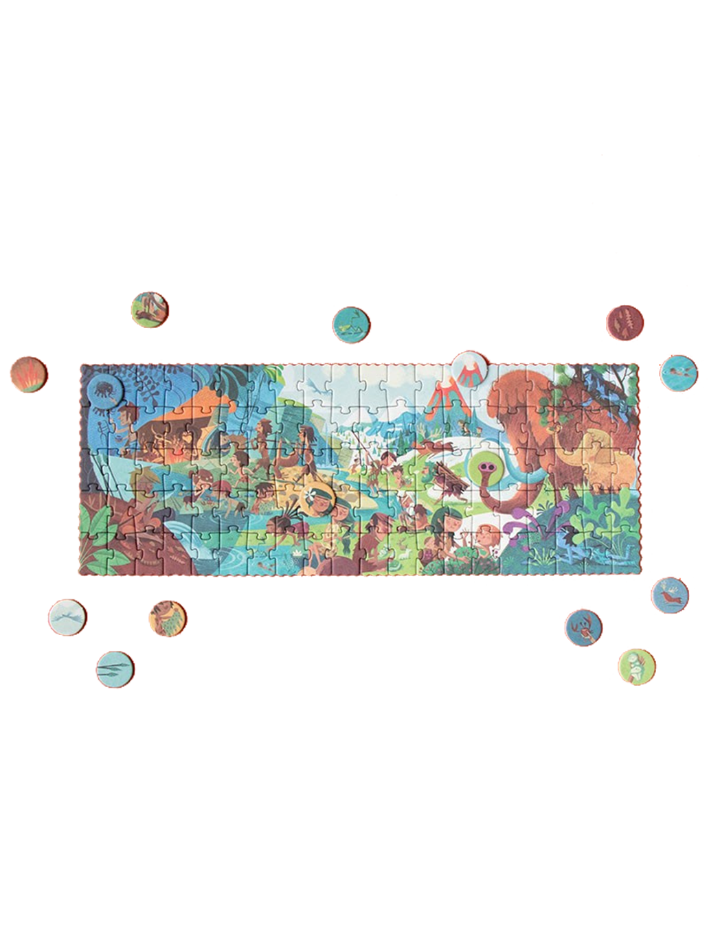 Puzzle kieszonkowe z grą obserwacyjną Mamut Londji BÉBÉ Concept 