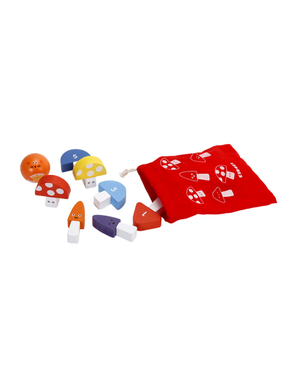 Kidoki Mini Mushroom Bowling Kikkerland BÉBÉ Concept 