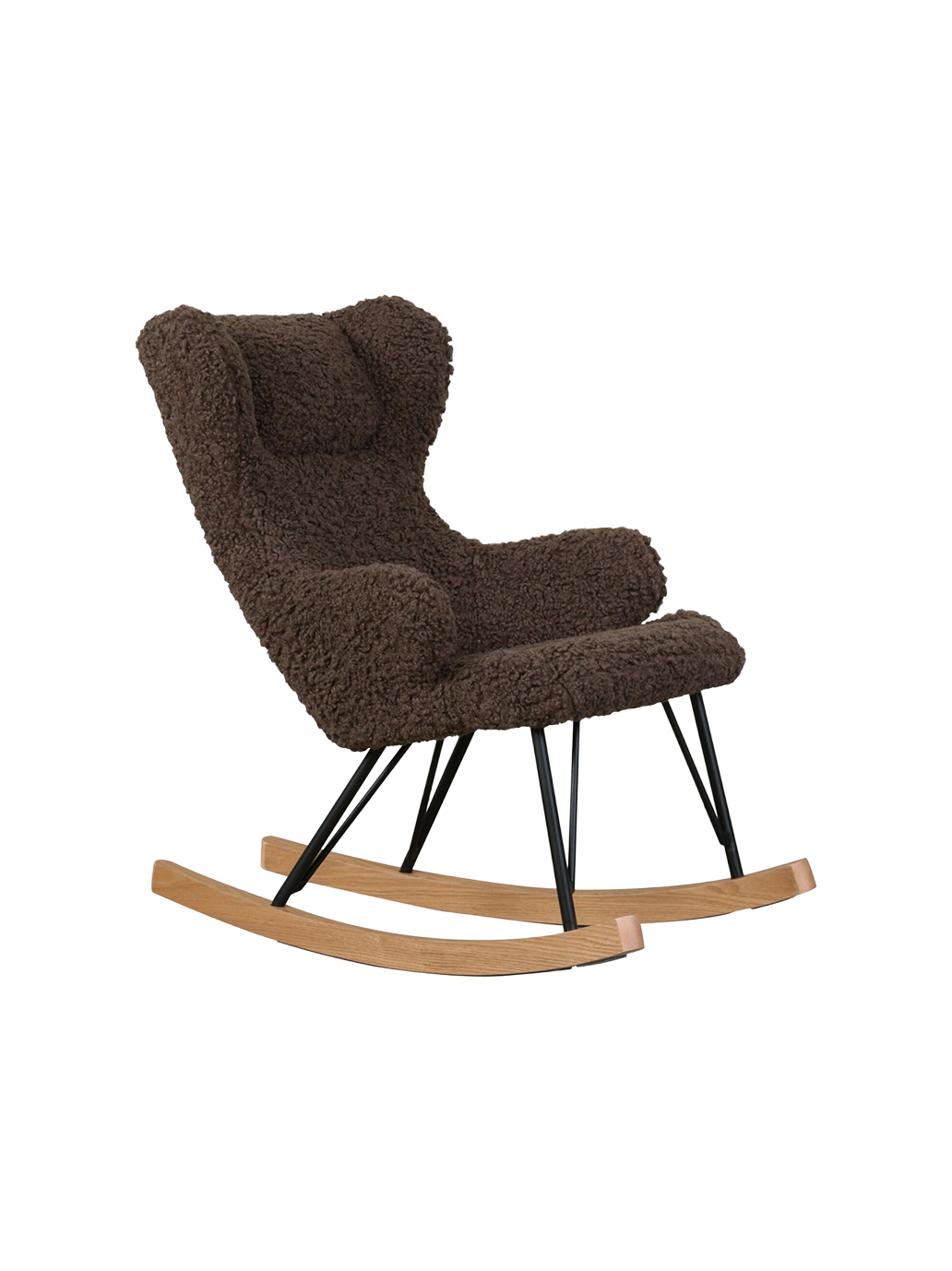 Fotel bujany dla dzieci De Luxe Teddy Quax BÉBÉ Concept 