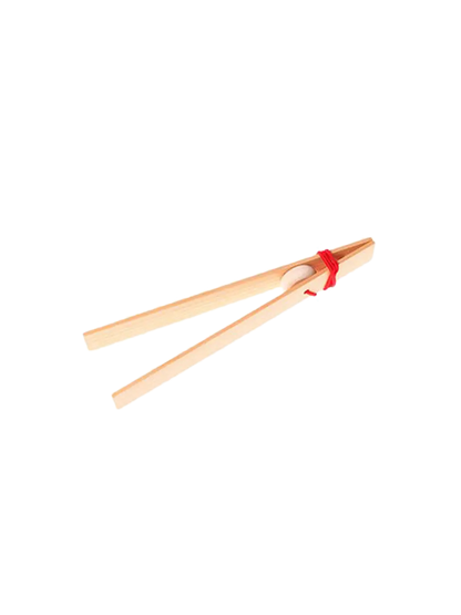 Drewniana pęseta do sortowania Grimm&#39;s BÉBÉ Concept