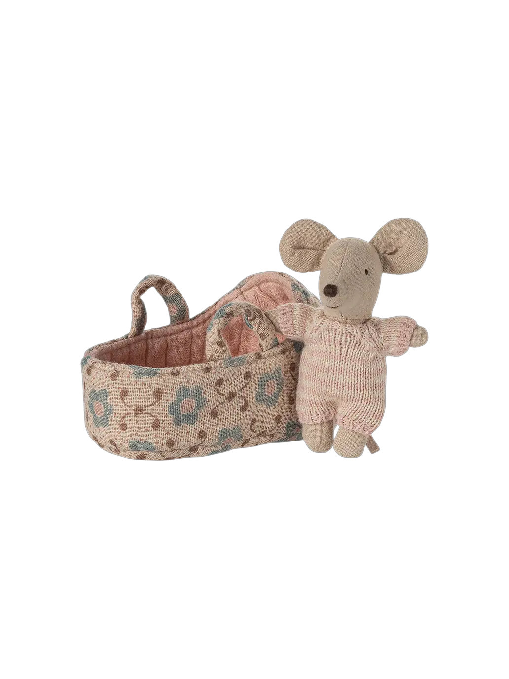 Mała myszka z nosidełkiem Maileg BEBE Concept 