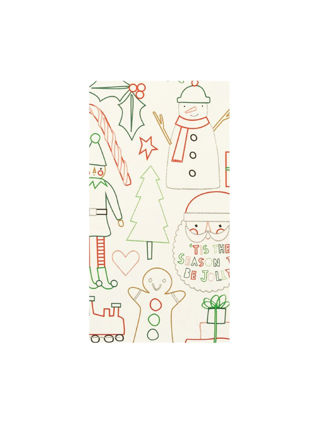 Papierowy obrus do kolorowania Meri Meri BÉBÉ Concept 