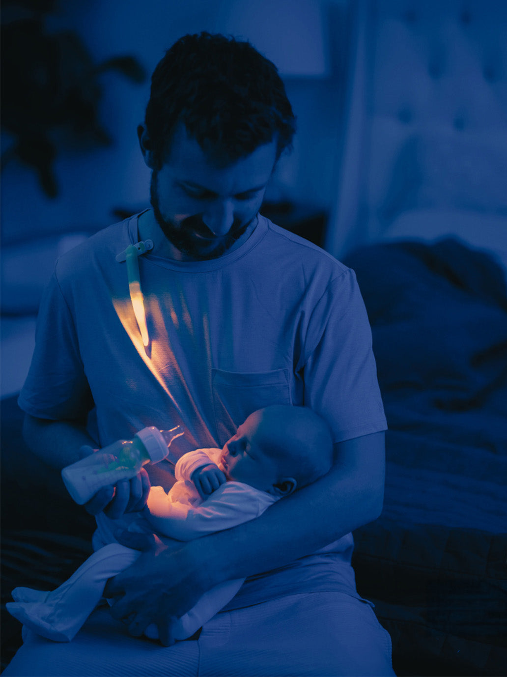 Lampka nocna z klipsem nie zaburzająca fazy snu LatchLight BÉBÉ Concept 