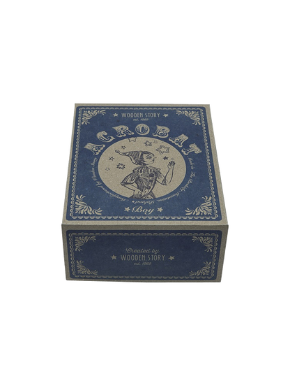 Drewniana zabawka vintage Akrobata Wooden Story BÉBÉ Concept