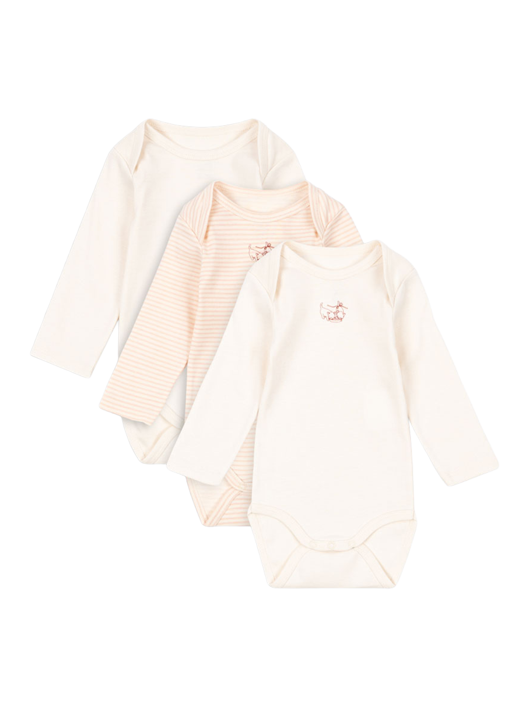 Fanga Fio stripe 3 pack ls body Konges Slojd BÉBÉ Concept 