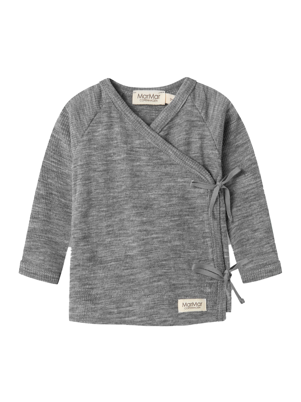 Bluza niemowlęca z merino Tut Wrap Blouse MarMar Copenhagen BÉBÉ Concept 