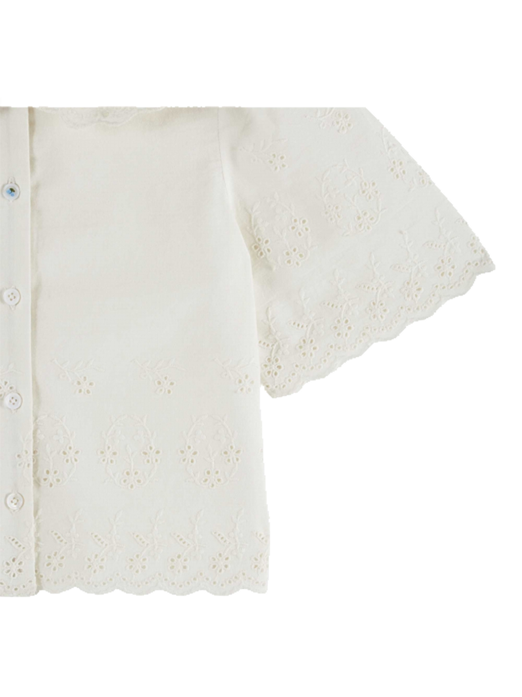 Bluzka z koronkowymi detalami Anglaise Emile et Ida BÉBÉ Concept 